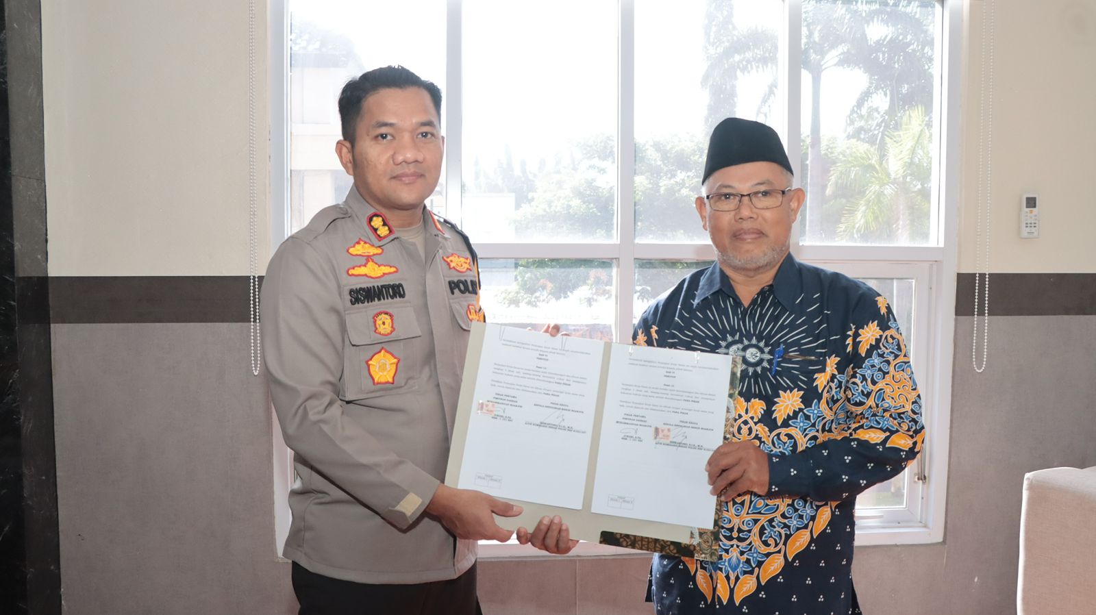 Polres Nganjuk dan Muhammadiyah Teken MoU untuk Peningkatan Bantuan Hukum