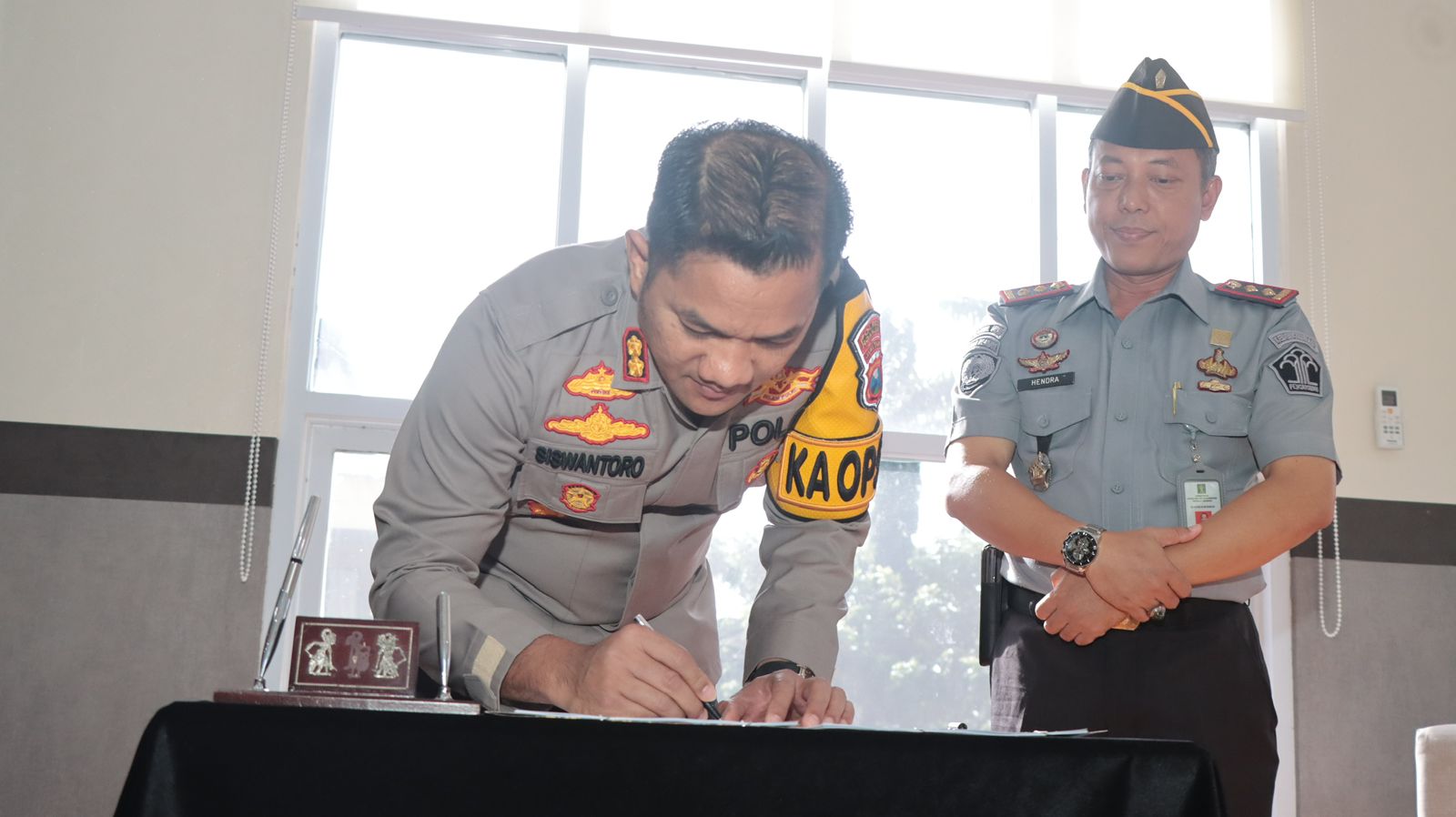 Polres Nganjuk dan Rutan Kelas IIB Nganjuk Tandatangani MoU untuk Tingkatkan Sinergi Keamanan dan Pelayanan