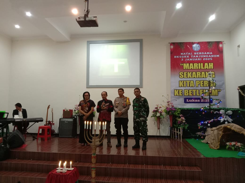 Forpimcam Tanjunganom Hadiri Perayaan Natal Bersama BKSGKK