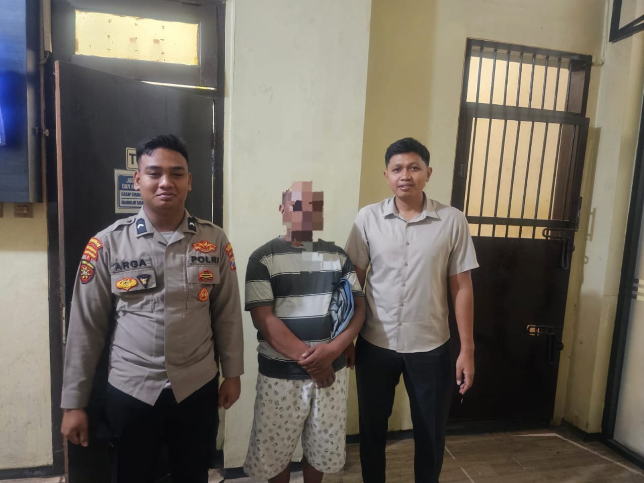 POLRES NGANJUK UNGKAP KASUS PERSETUBUHAN ANAK DI LOCERET, PELAKU AYAH TIRI KORBAN