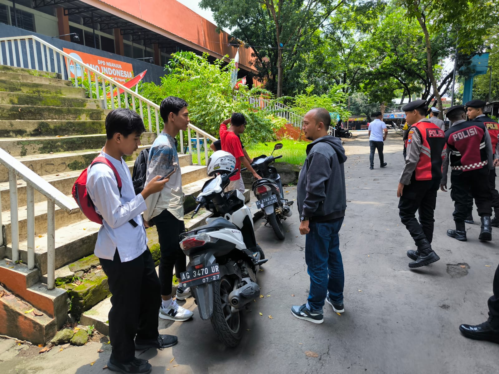 Polres Nganjuk Gelar KRYD, Sasar Premanisme dan Kejahatan di Tempat Keramaian