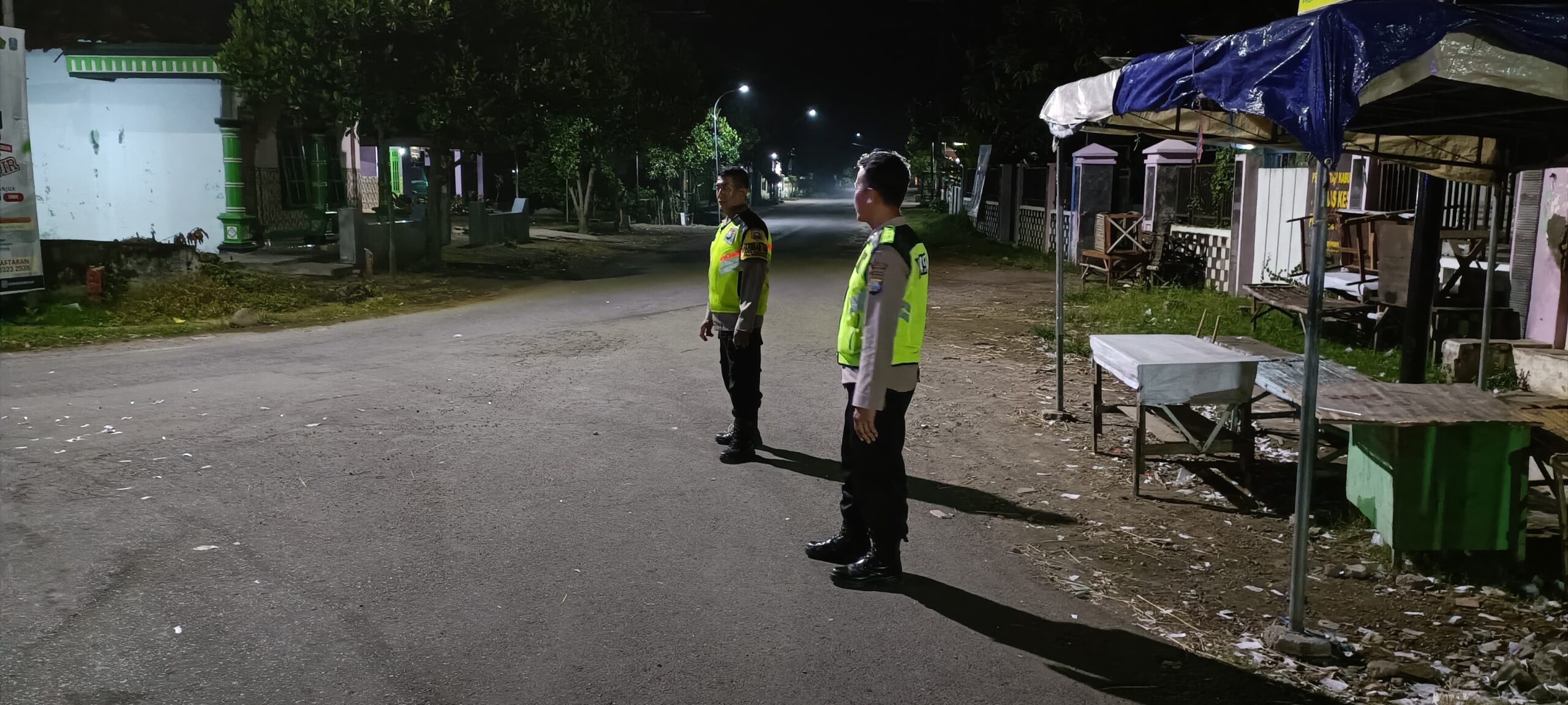 Polsek Kertosono Gelar Patroli Sahur dan Rumah Kosong untuk Antisipasi Tindak Kejahatan