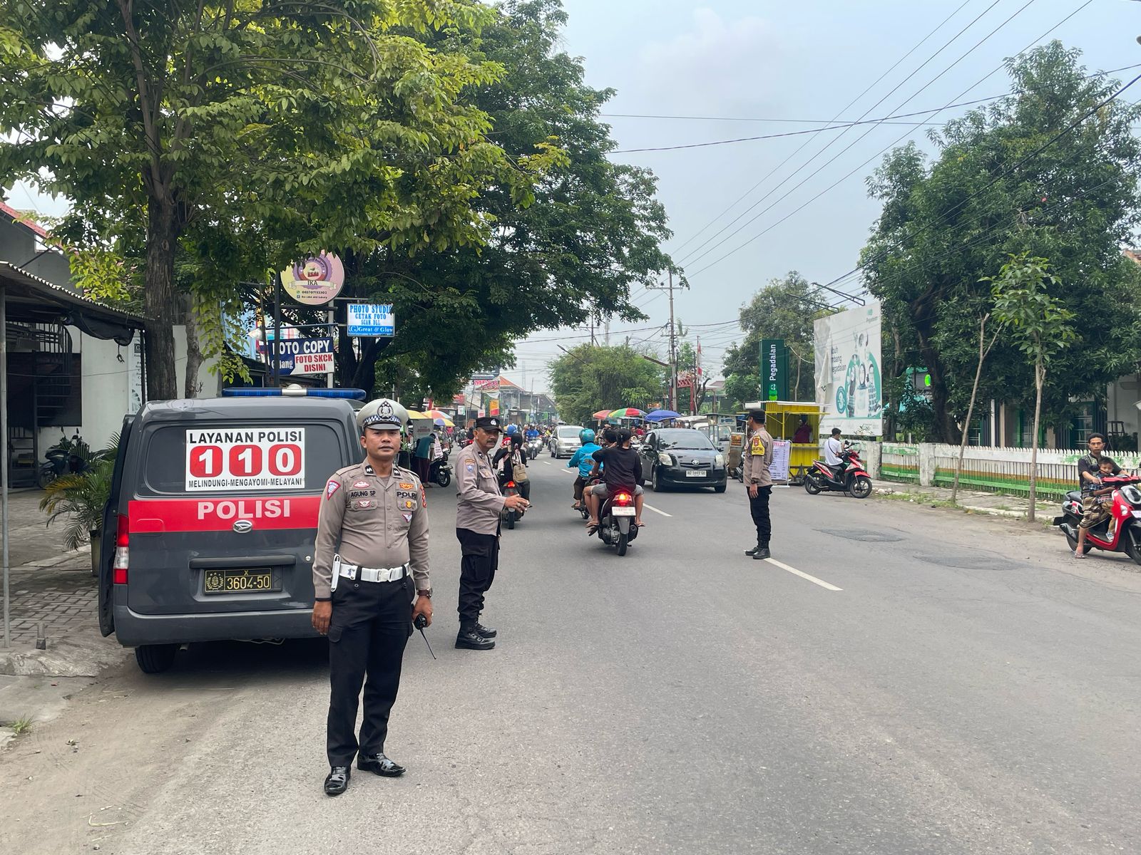 Polsek Warujayeng Gelar Patroli Ngabuburit untuk Jaga Kamtibmas di Bulan Ramadhan