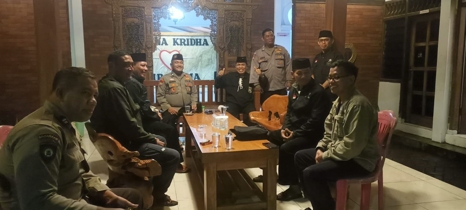 Regu Siaga Polsek Nganjuk Kota Dipimpin Gelar Giat Soko Guru, Jaga Kondusifitas Saat Bulan Ramadhan
