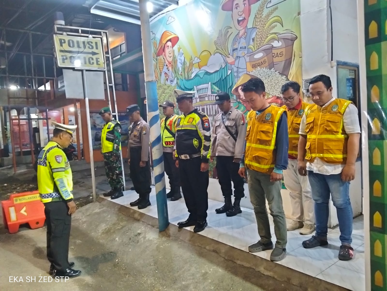 Pos Ops Ketupat di Barong Mulai Beroperasi, Personel Siap Berikan Pelayanan
