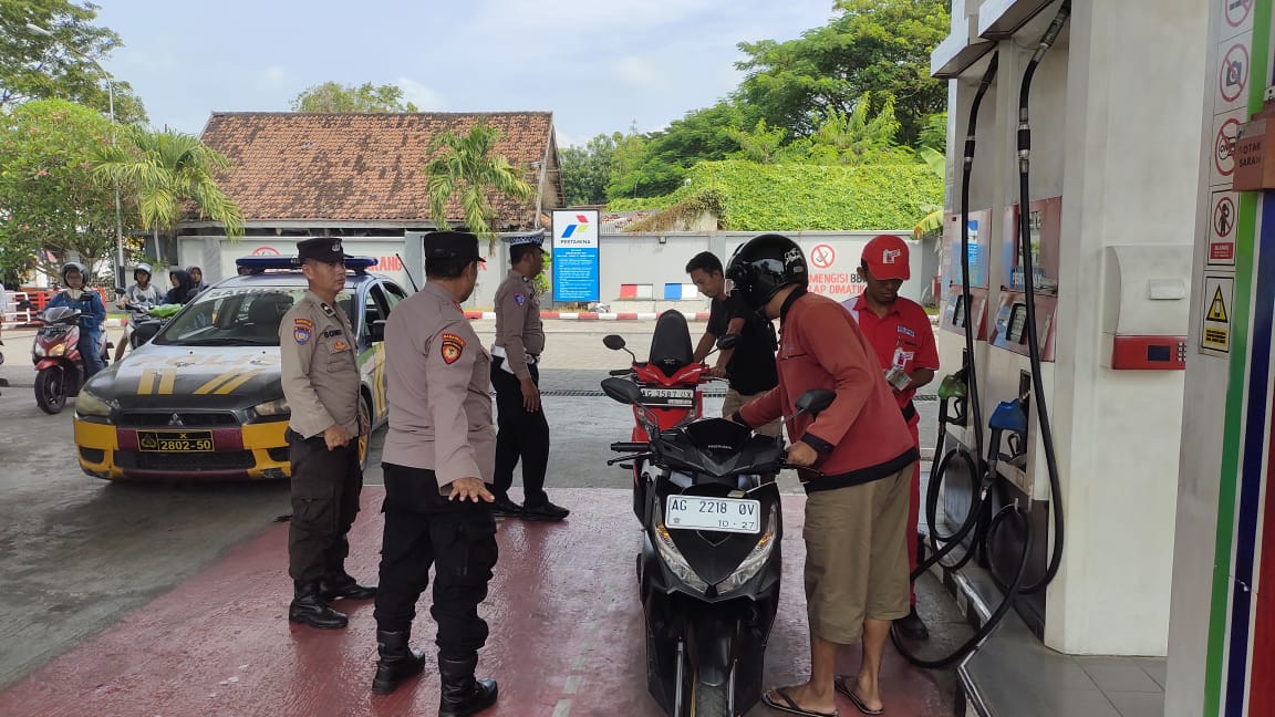 Polsek Kertosono Tingkatkan Patroli Obyek Vital Antisipasi Gangguan Kamtibmas