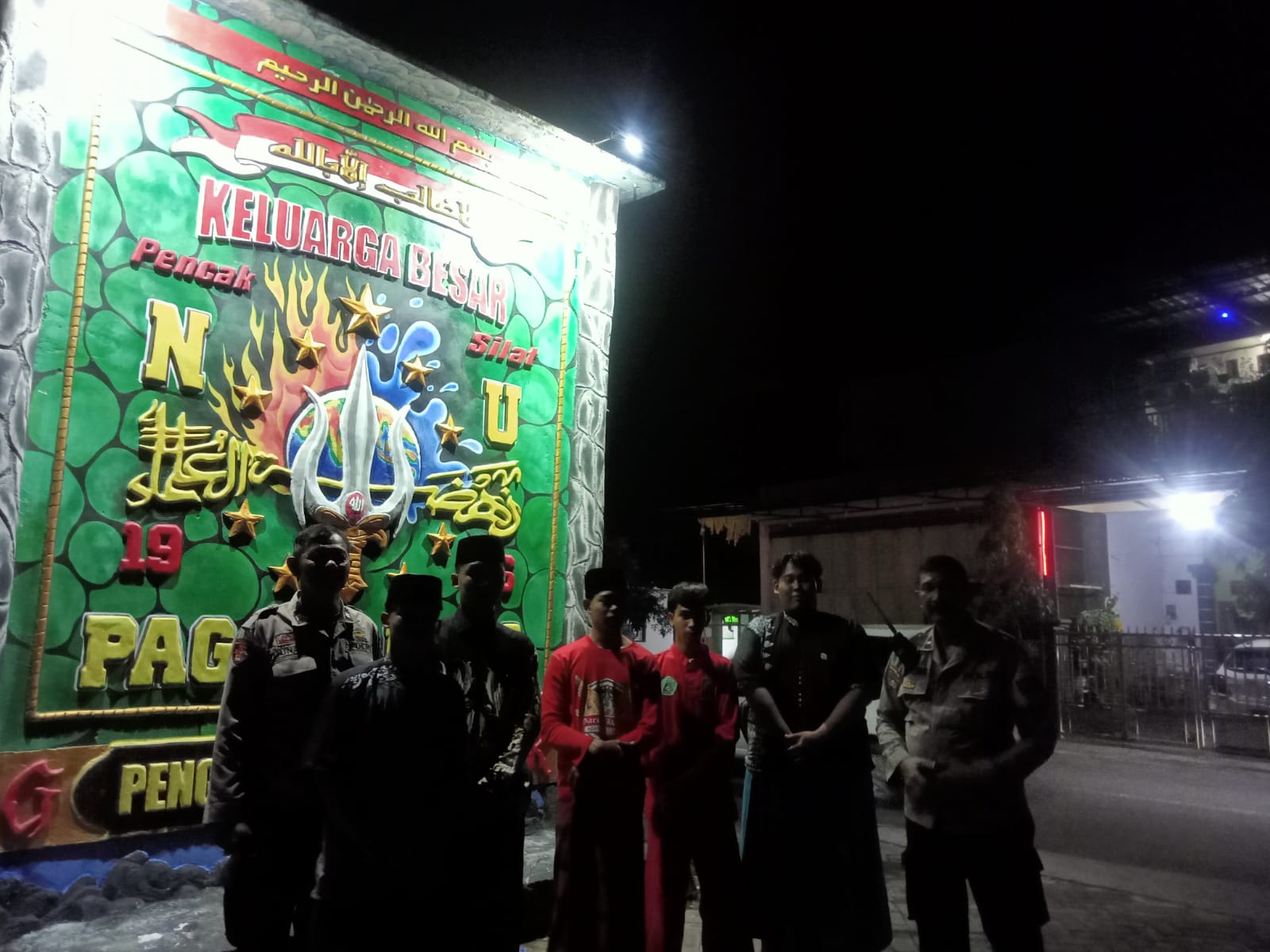 Patroli SOKO GURU, Polsek Warujayeng Ajak Warga Perguruan Silat Jaga Kamtibmas