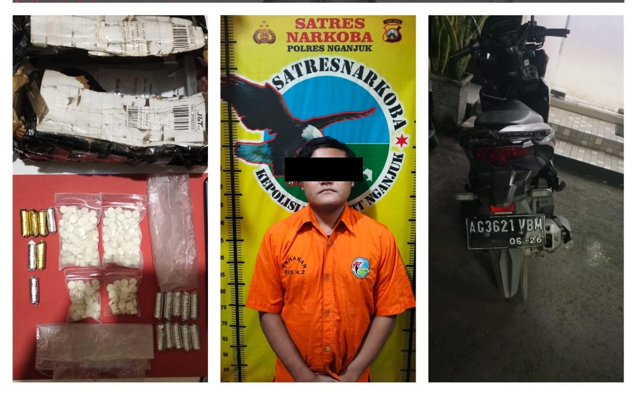 Polres Nganjuk Tangkap Pelaku Peredaran Okerbaya di Lengkong