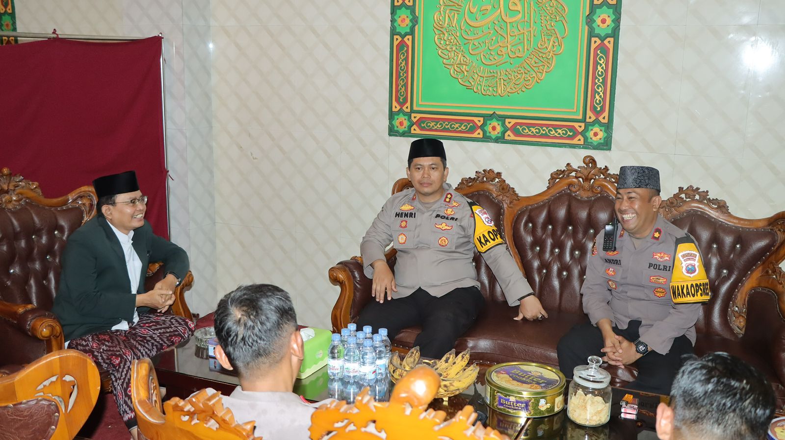 Kapolres Nganjuk Jalin Silaturahmi ke Tiga Ponpes di Tanjunganom