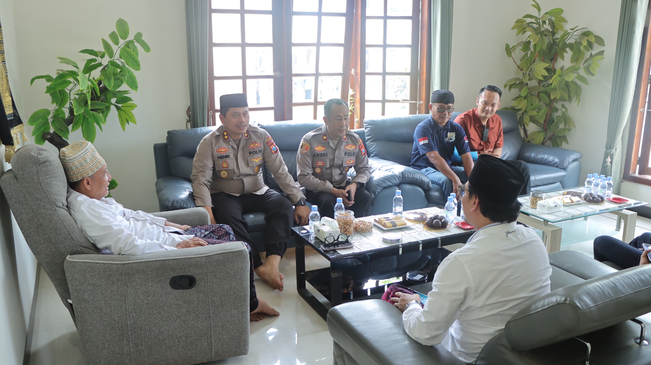 Kapolres Nganjuk Kunjungi Ponpes Mojosari, Pererat Sinergi Jaga Kamtibmas