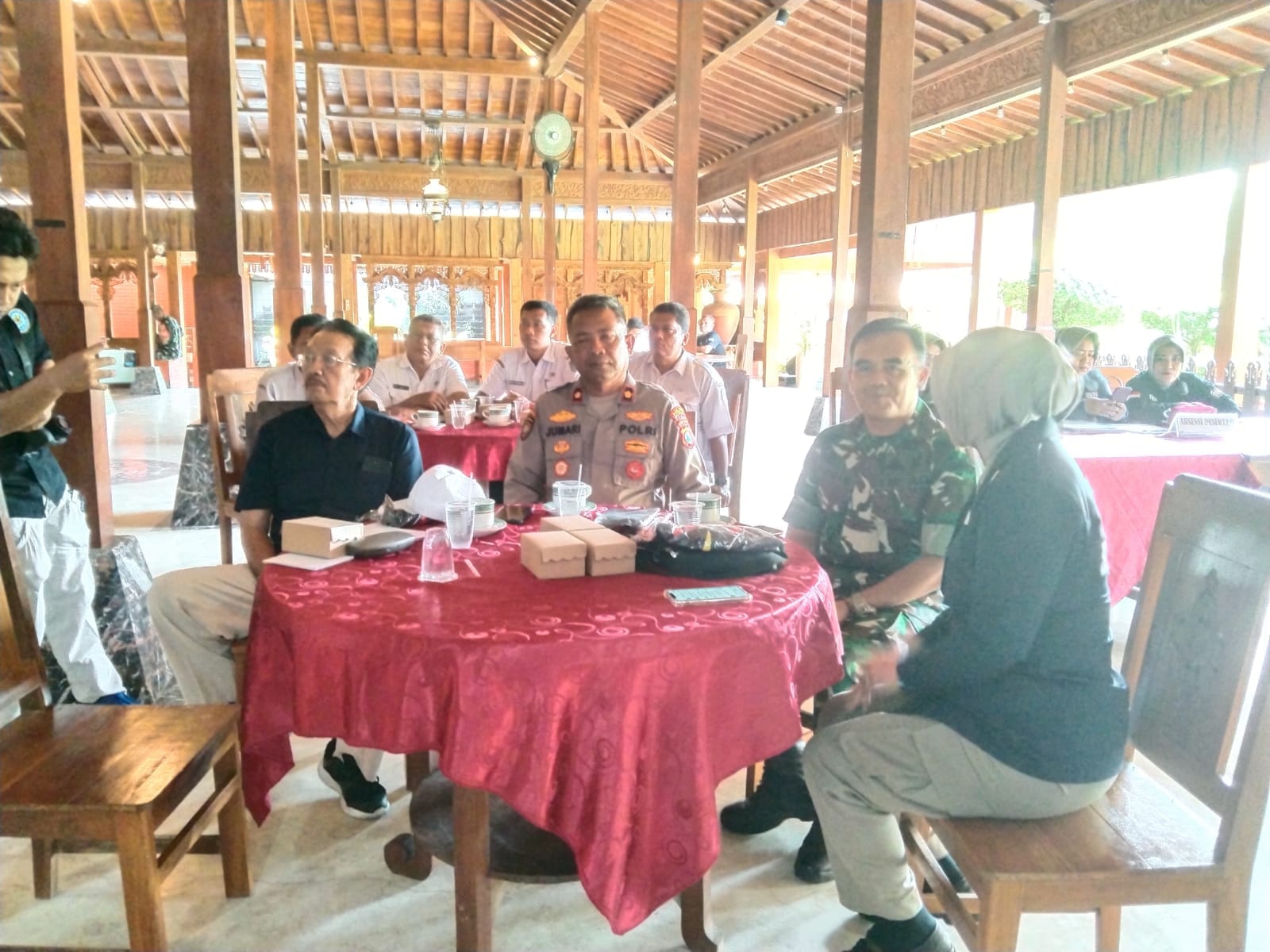 Kapolsek Nganjuk Kota Hadiri Workshop Penggiat P4GN dari BNN Kabupaten Nganjuk