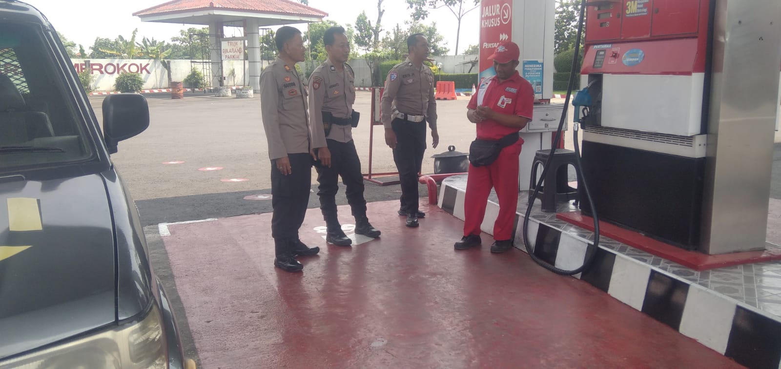 Polsek Kertosono Tingkatkan Patroli Obyek Vital Antisipasi Gangguan Kamtibmas