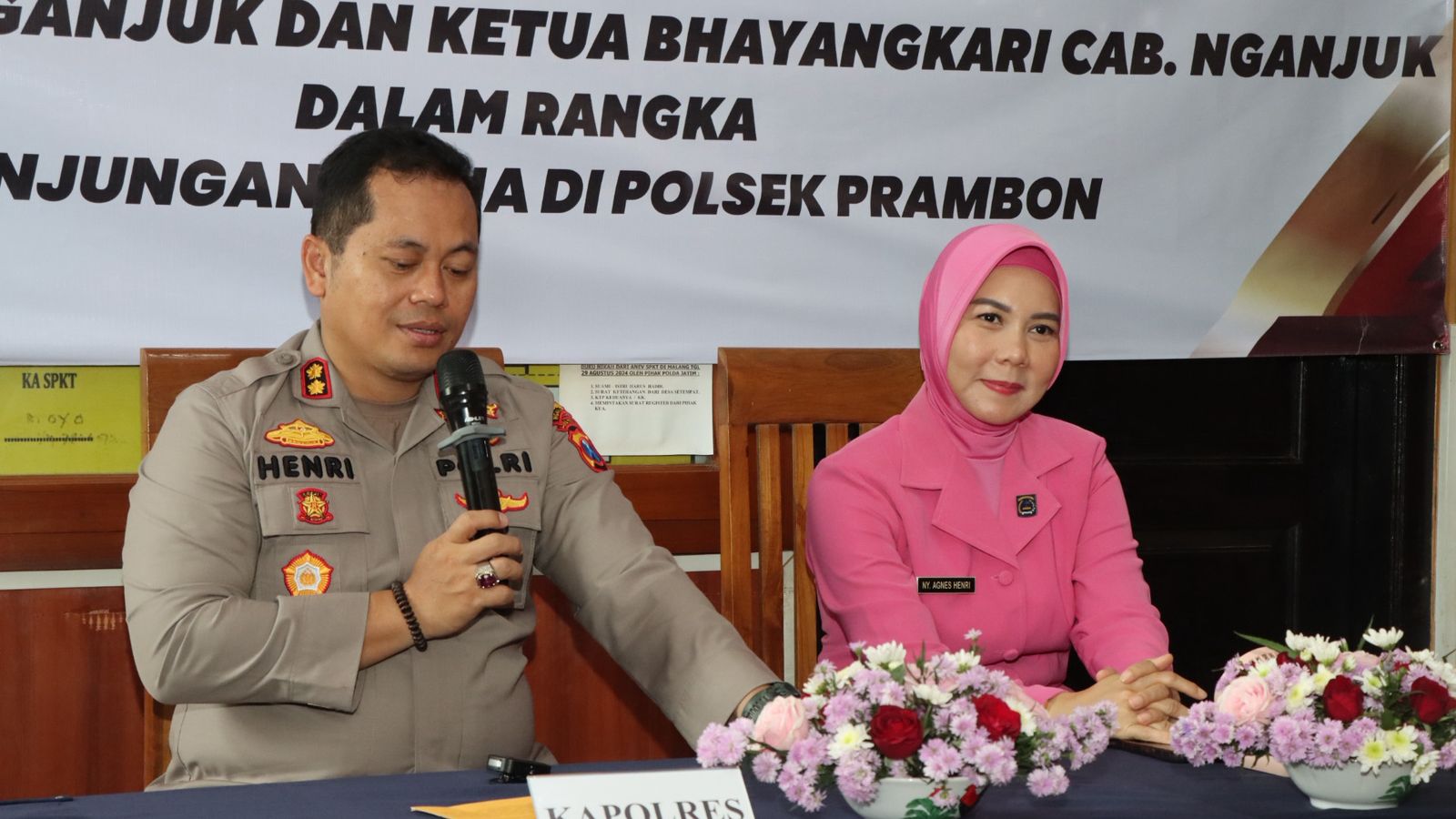 Sampaikan Commander Wish, Kapolres Nganjuk Dorong Anggota Bertugas dengan Hati Nurani