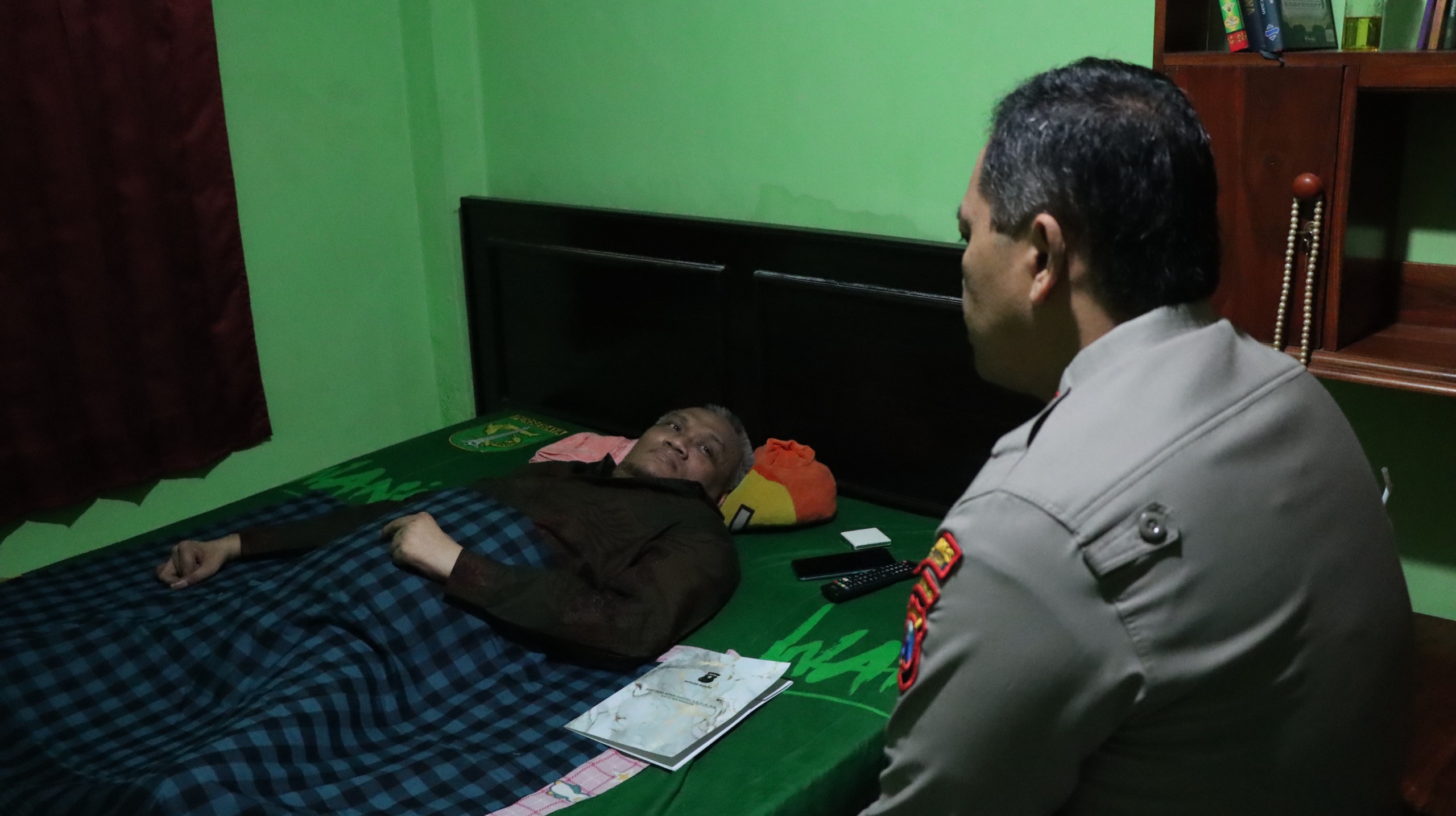 Anjangsana Hari Bhayangkara ke-79, Polres Nganjuk Tunjukkan Kepedulian dan Rasa Kekeluargaan