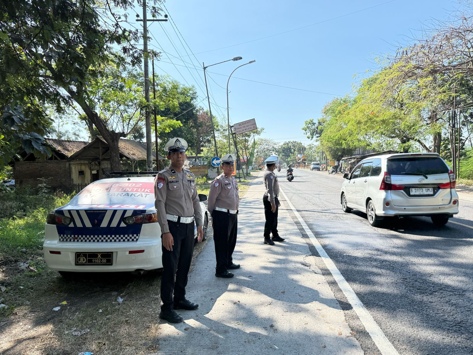 Patroli Satgas Operasi Patuh 2025 Sisir Jalur Blackspot Barat-Timur, Puluhan Pengendara Diimbau Tertib
