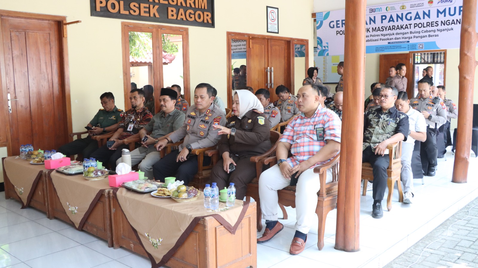 Polres Nganjuk Hadirkan Beras SPHP Murah untuk Warga
