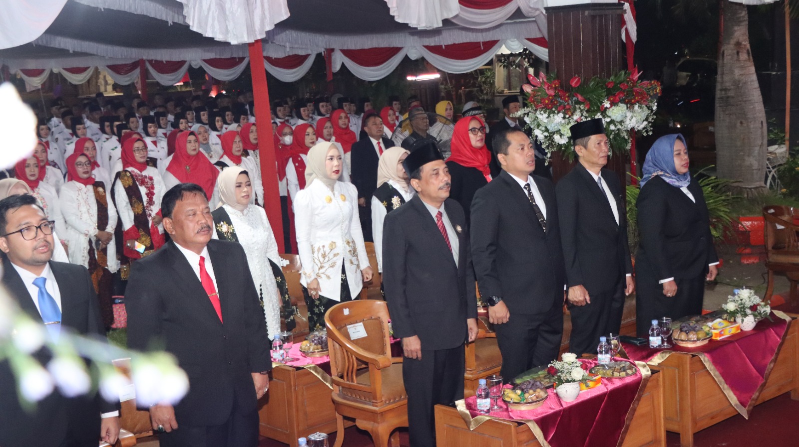 Resepsi Kenegaraan di Pendopo Nganjuk Peringati HUT RI ke-80