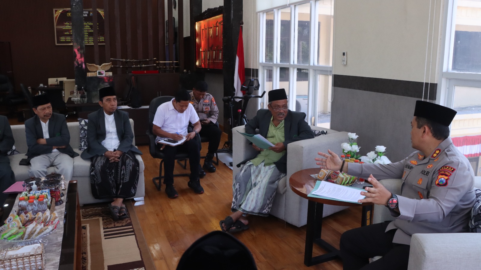 Kapolres Nganjuk Respons Rekomendasi MUI, Siap Perkuat Sinergi untuk Kondusifitas Daerah