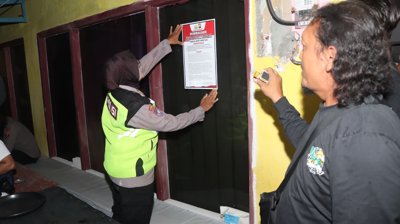 Razia Kos-kosan di Kertosono, Polres Nganjuk Pastikan Tidak Ada Praktik Prostitusi