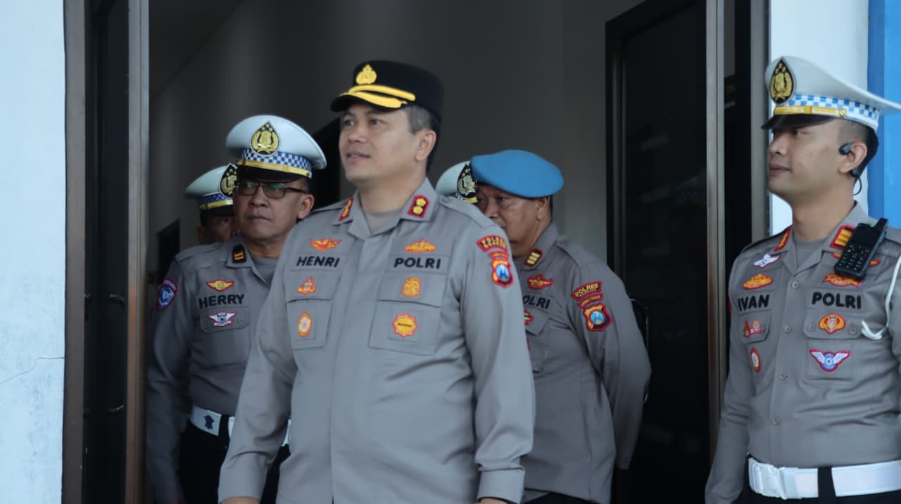 Apel jam Pimpinan, Kapolres Nganjuk Tekankan Profesionalisme Personel Satlantas
