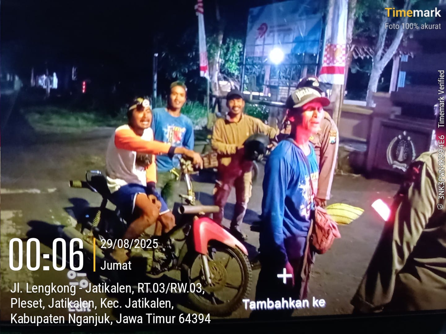 Cegah Gesekan Antar Perguruan Silat, Polsek Jatikalen Laksanakan Operasi Sreg
