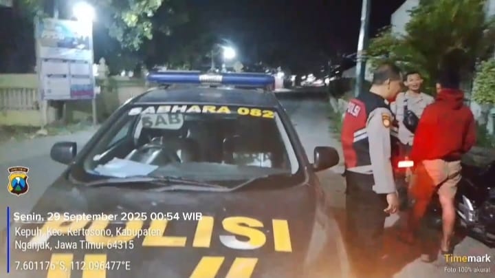 Ciptakan Situasi Kamtibmas Aman dengan Patroli Blue Light