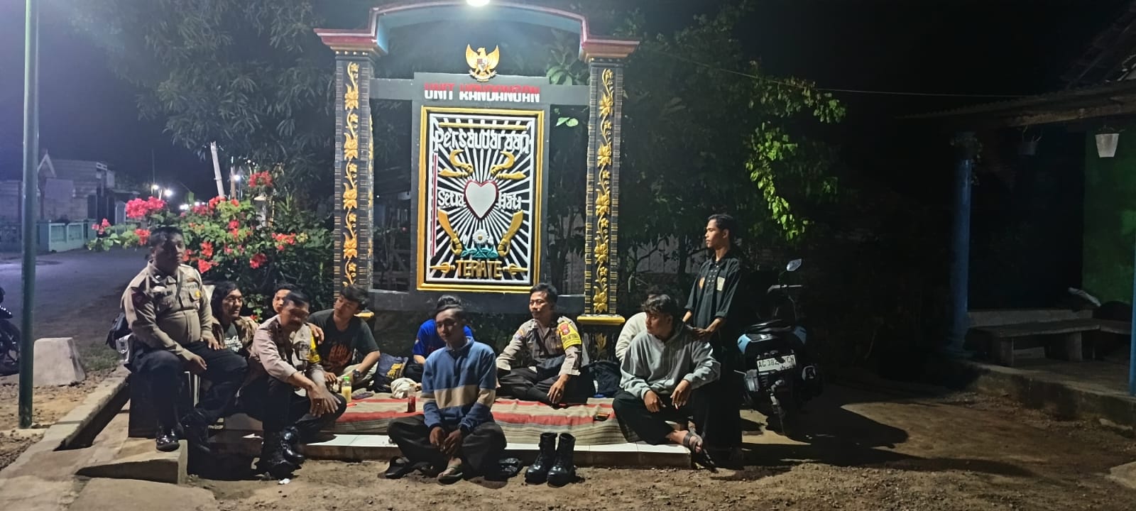 Jaga Kamtibmas Kondusif, Polsek Warujayeng Gelar Patroli SOKO GURU di Kandangan