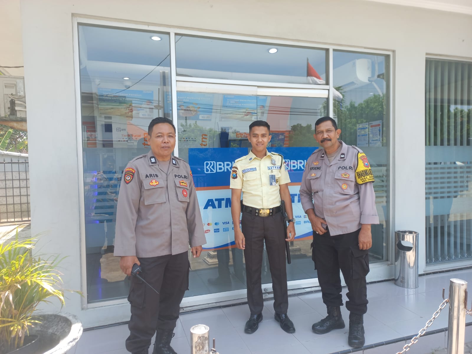 Polsek Warujayeng Tingkatkan Patroli di Kantor Perbankan saat Akhir Pekan