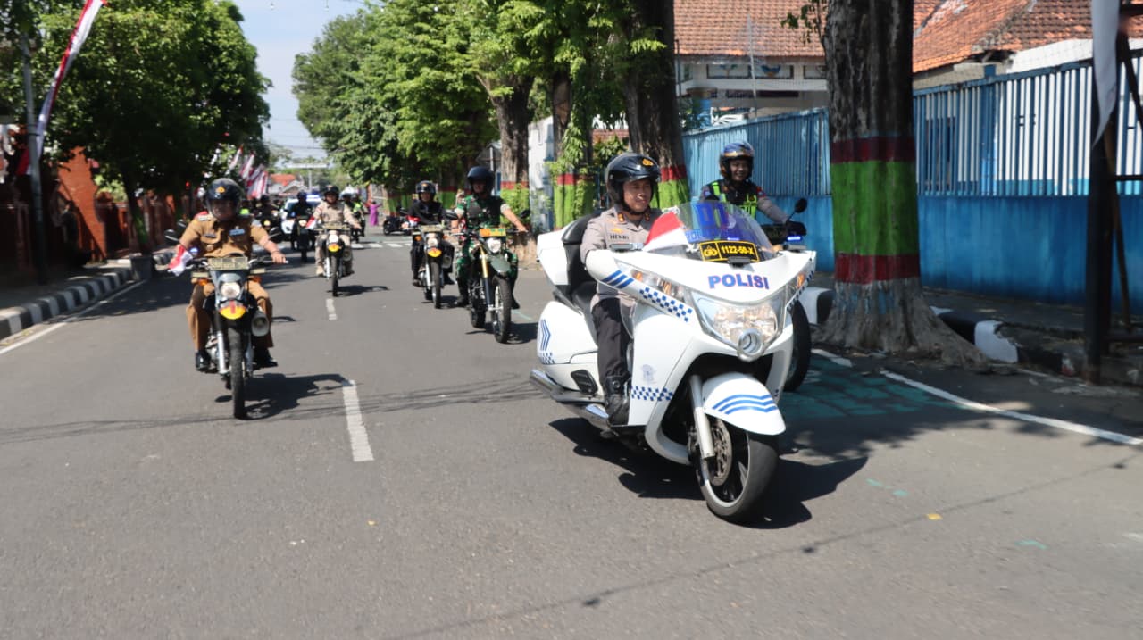 Konsolidasi dan Patroli Skala Besar, Forkopimda Nganjuk Tegaskan Tindakan Tegas Terukur