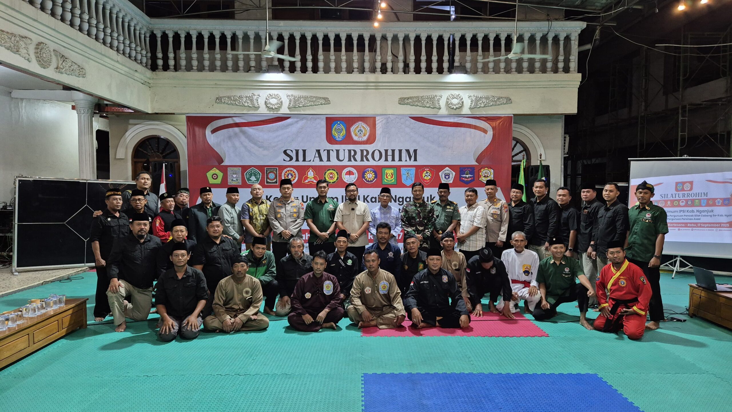 Silaturahmi IPSI Nganjuk: Pererat Persaudaraan Antar Perguruan Pencak Silat
