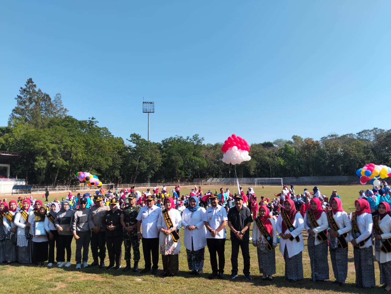 Polsek Nganjuk Kota Amankan Gebyar Tujuh Kebiasaan Anak Indonesia Hebat Jenjang PAUD Tahun 2025