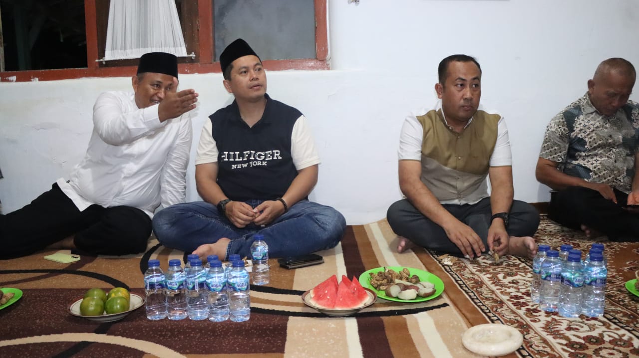 Kapolres Nganjuk  Perkuat Sitkamtibmas Dengan Silaturahmi Forkopimcam dan Kades se-Kecamatan Loceret