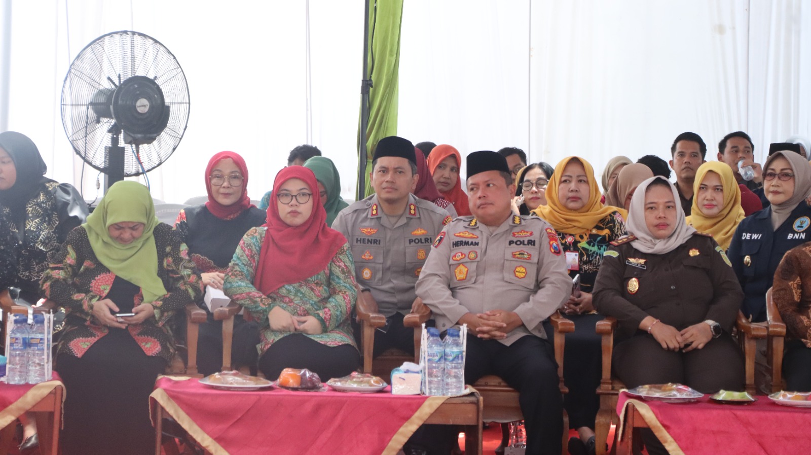 Kapolres Nganjuk Kawal Langsung Keamanan Peringatan Hari Santri Nasional di Mojosari