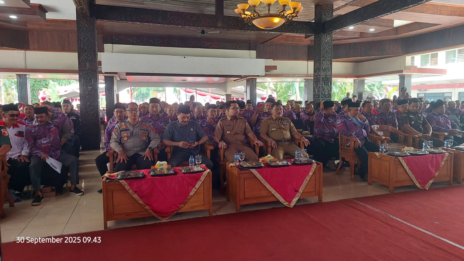 Pelantikan PPDI, Polres Nganjuk Tekankan Peran Strategis Tiga Pilar