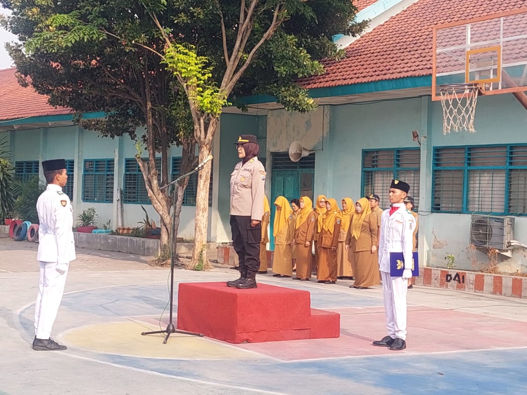 Cegah Kenakalan Remaja , Polsek Kertosono Tingkatkan Program Police Goes To School