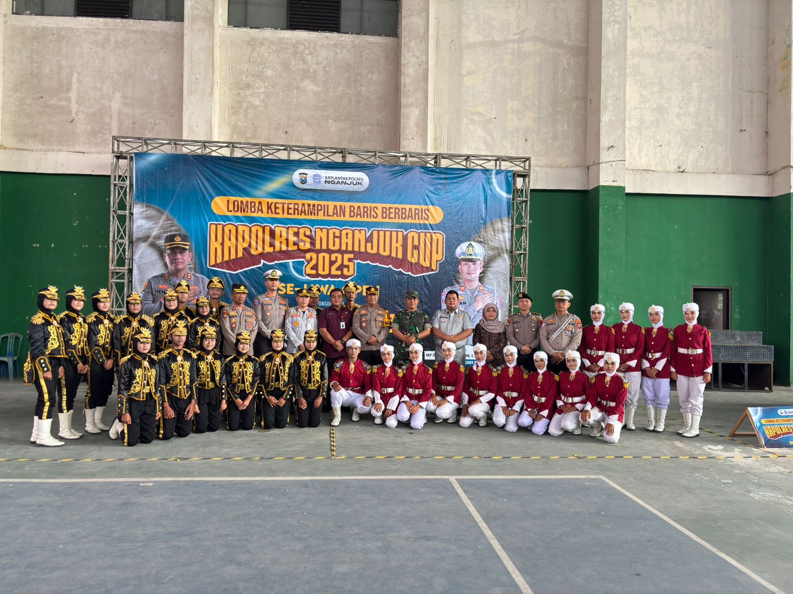 LKBB Kapolres Nganjuk Cup ke-2 Resmi Dibuka, Tantangkan Generasi Muda Tingkatkan Disiplin dan Keselamatan Berlalu Lintas serta Sosialisasi Ops Zebra Semeru 2025