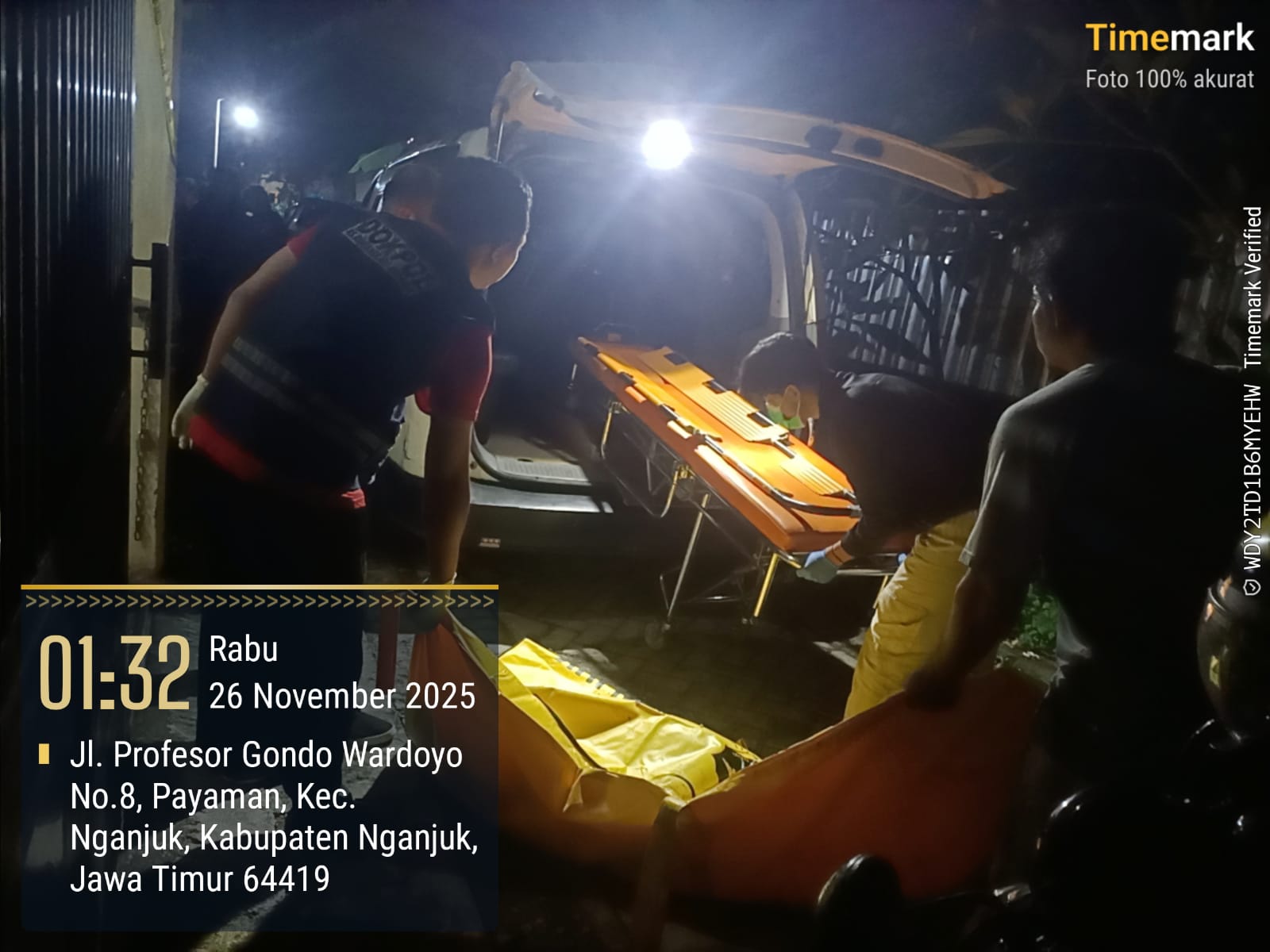 Cepat Ungkap, Polres Nganjuk Amankan Terduga Pelaku Penghilangan Nyawa di Kamar Kos Mongonsidi