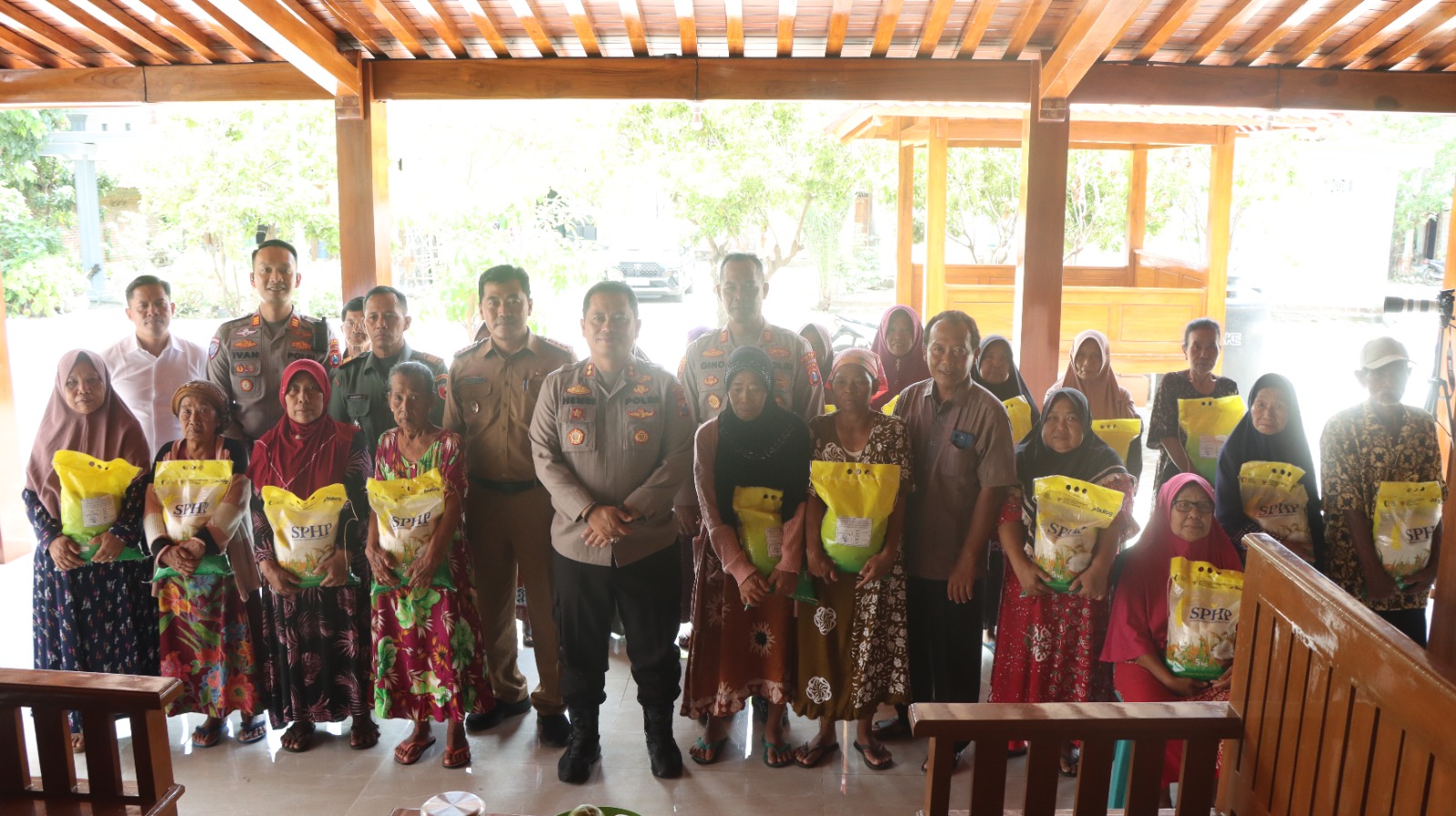 Kapolres Nganjuk Silaturahmi Kamtibmas Bersama Forkopimcam Gondang dan Kades se-Kecamatan Gondang