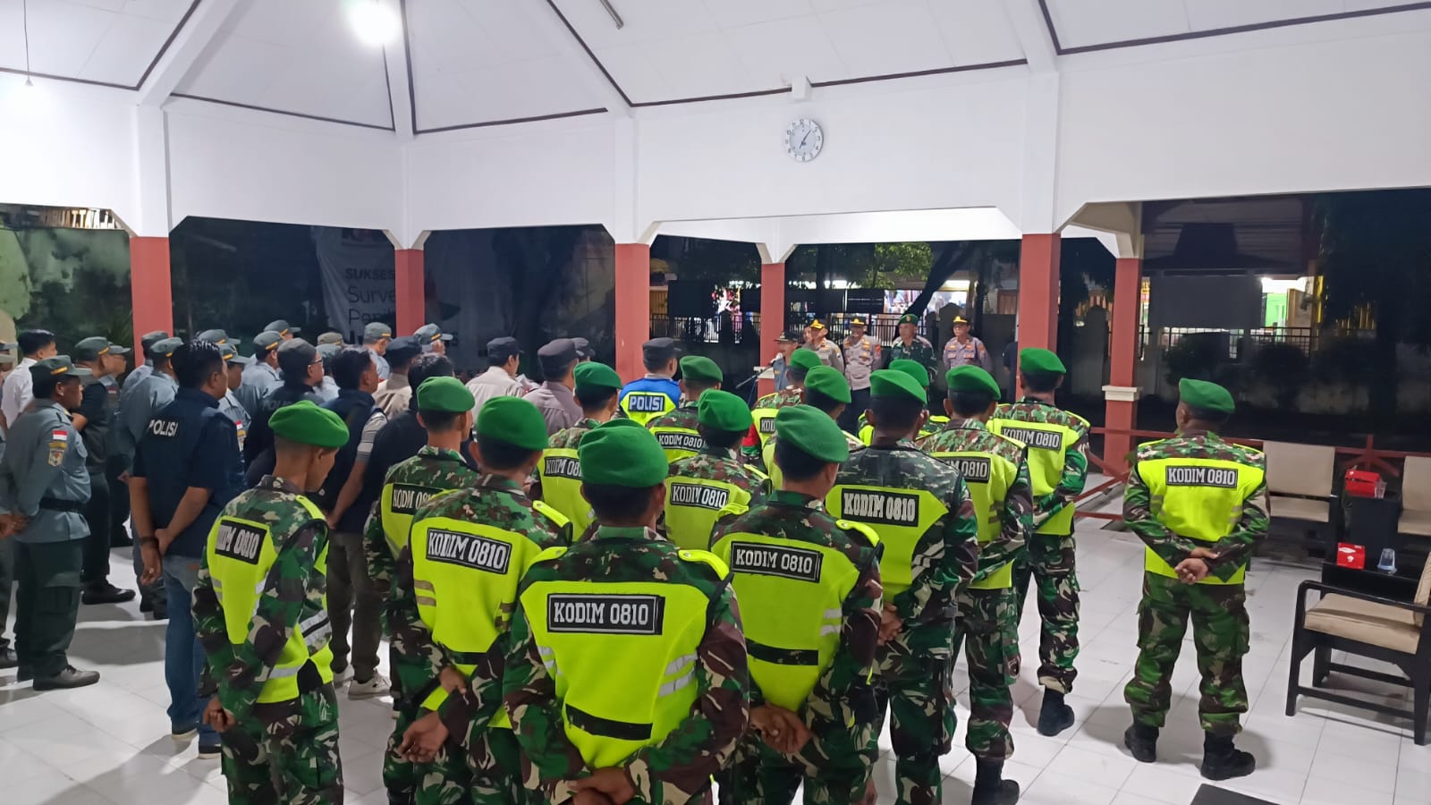 Kapolsek Warujayeng : “Malam Pergantian Tahun di Wilayah Tanjunganom Kondusif”