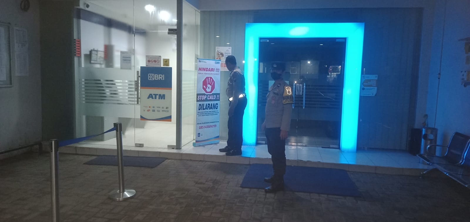 Polsek Kertosono Gelar Patroli Perbankan untuk Cegah Tindak Kejahatan di ATM