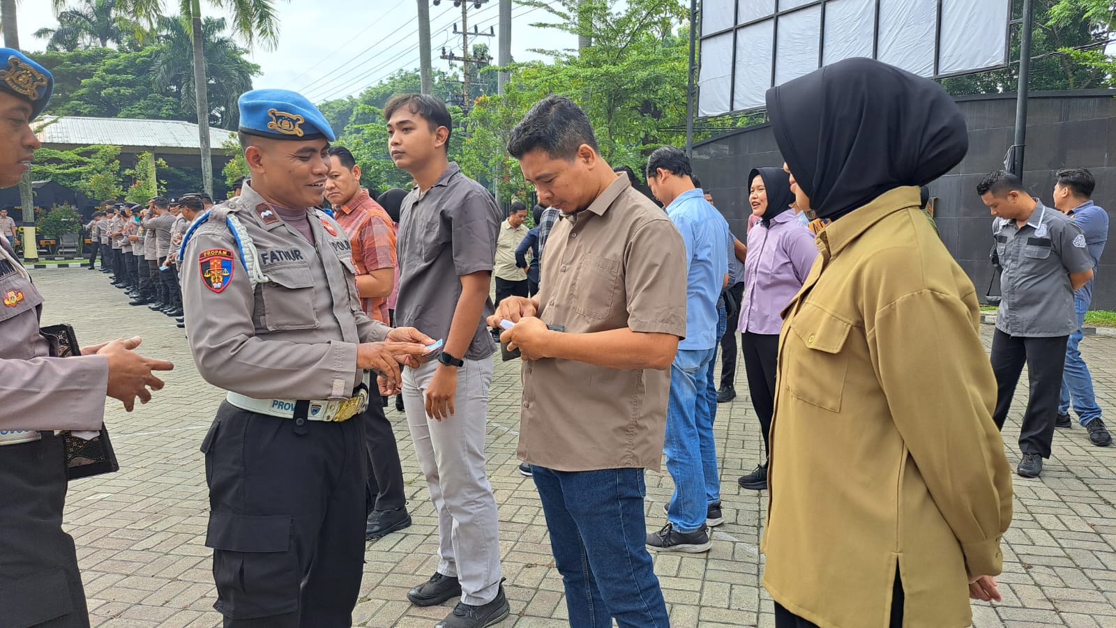 Wakapolres Pimpin Gaktibplin, Polres Nganjuk Perketat Pengawasan Internal