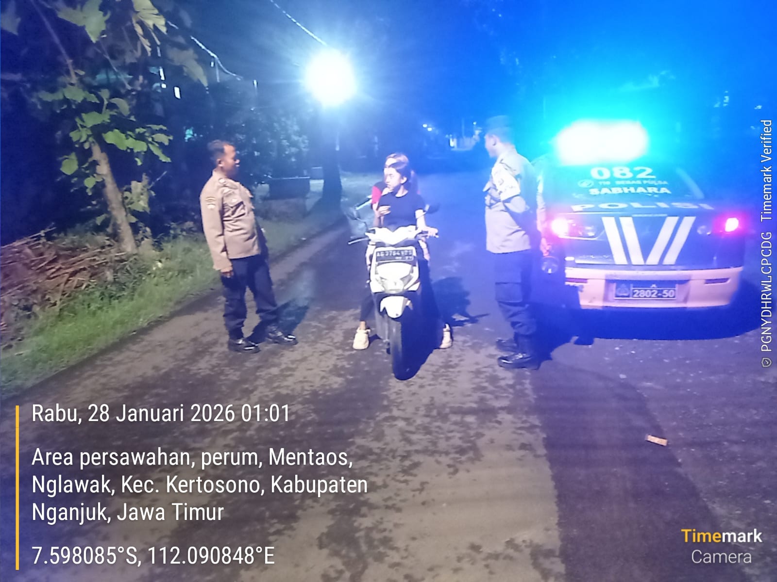 Ciptakan Situasi Kamtibmas Aman dengan Patroli Blue Light