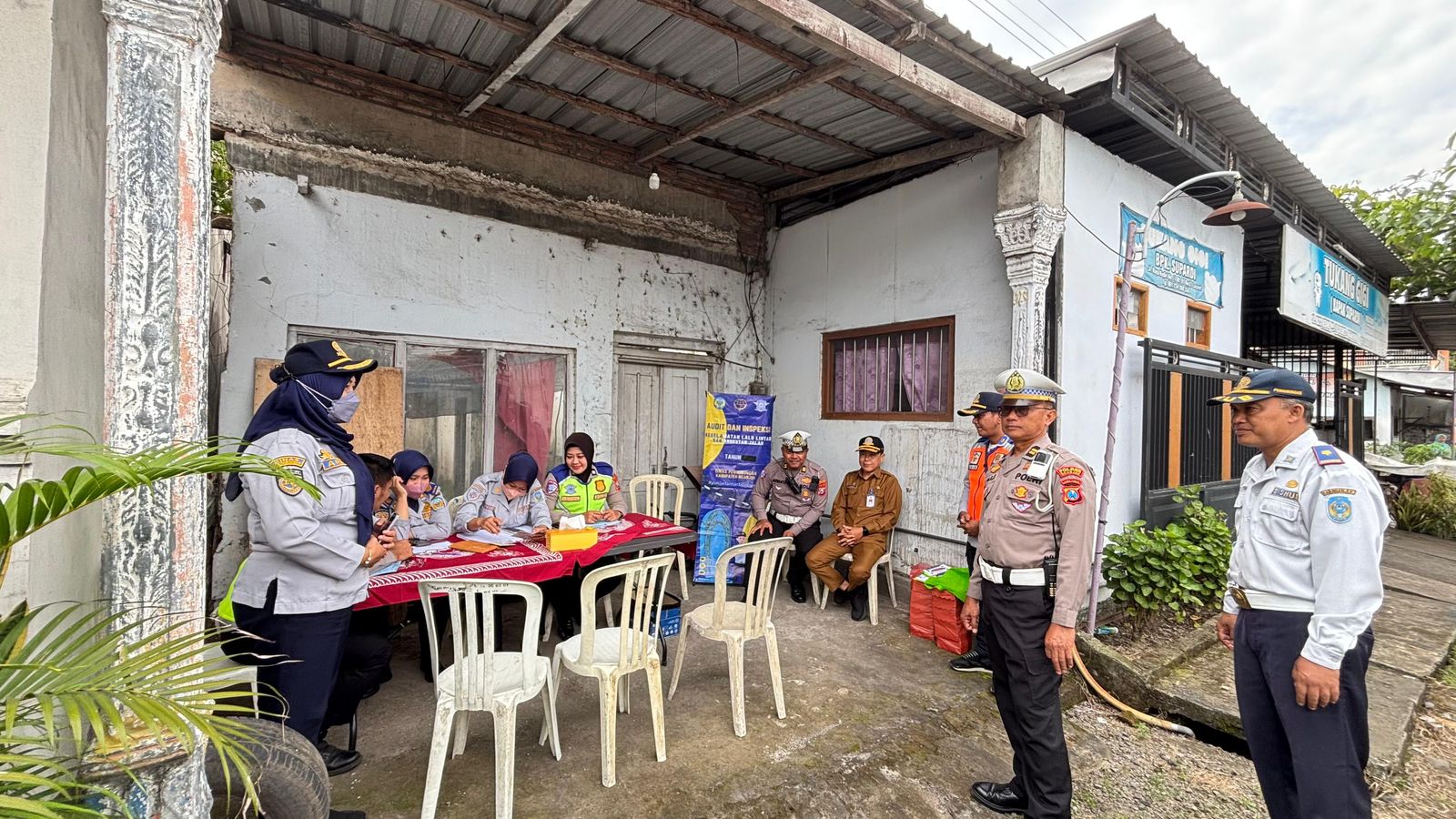 Polres Nganjuk Gelar Operasi Gabungan, Perketat Inspeksi Keselamatan Angkutan Jalan