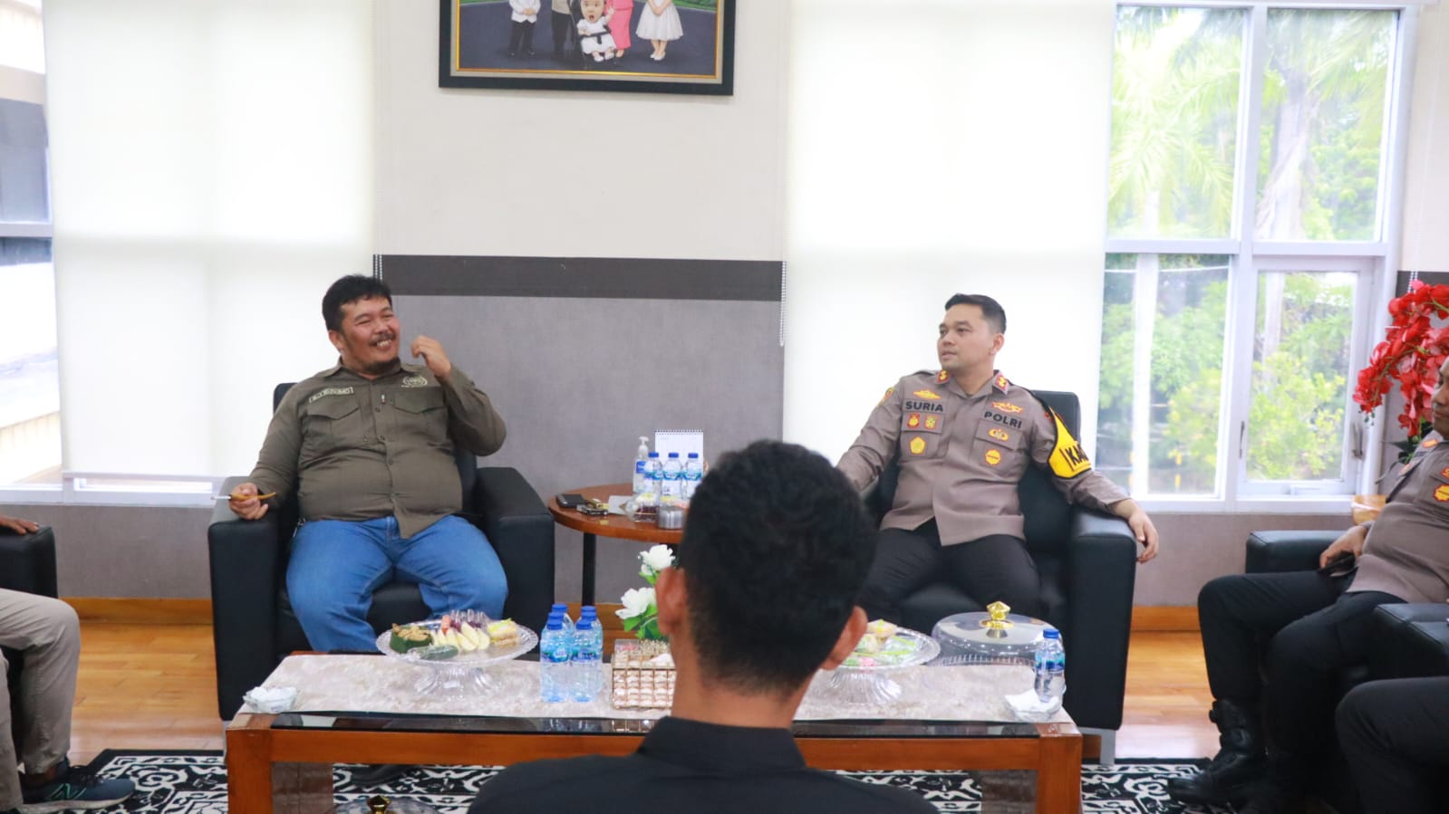 Perkuat Sinergi, Kapolres Nganjuk dan PWI Bahas Kolaborasi Media hingga Aksi Kemanusiaan