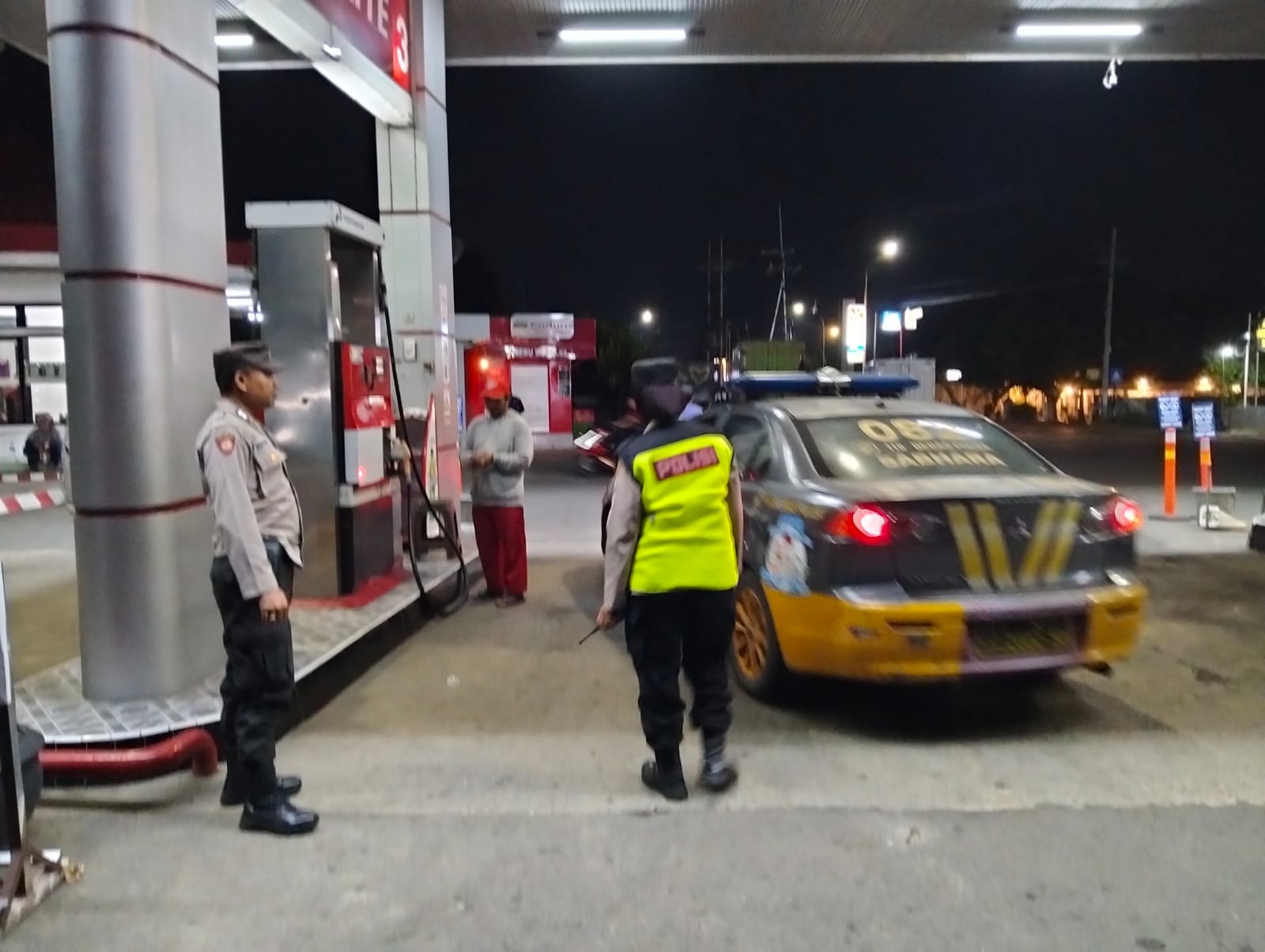 Polsek Kertosono Tingkatkan Patroli Obyek Vital Antisipasi Gangguan Kamtibmas