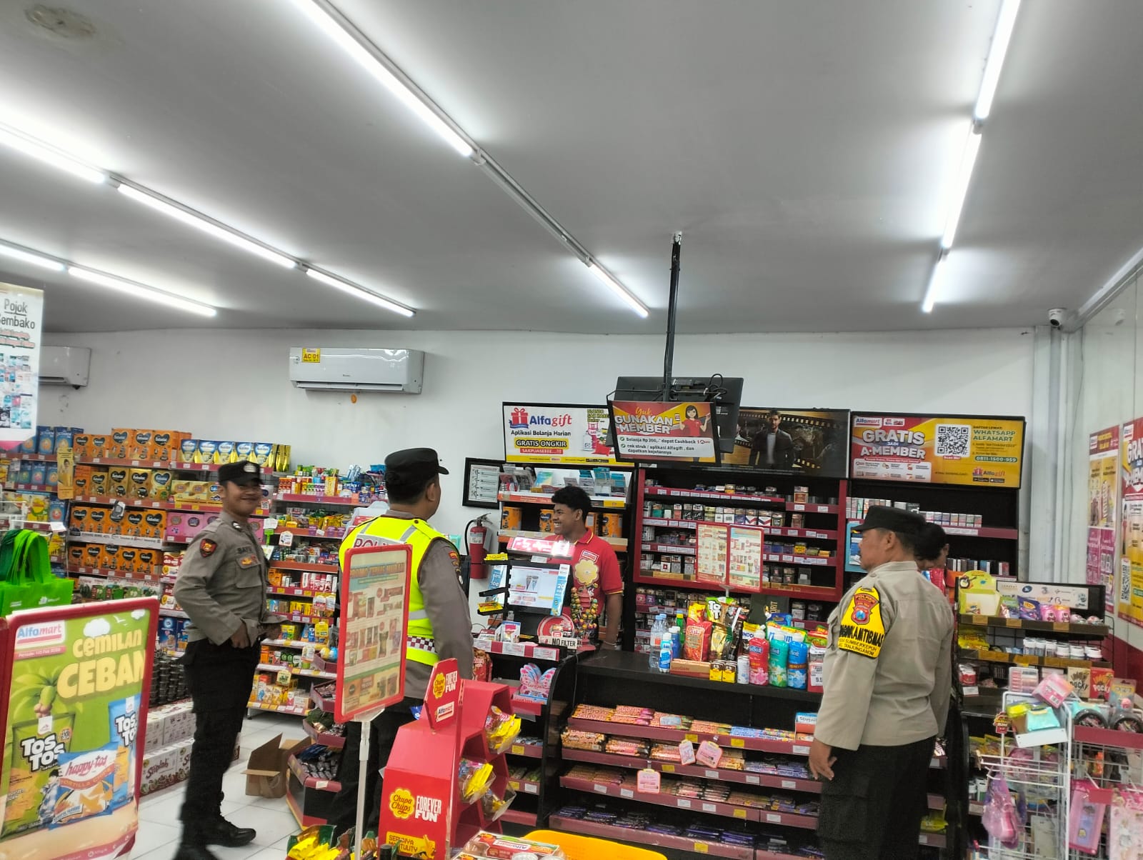 Polsek Warujayeng Tingkatkan Patroli Malam Selama Bulan Ramadhan