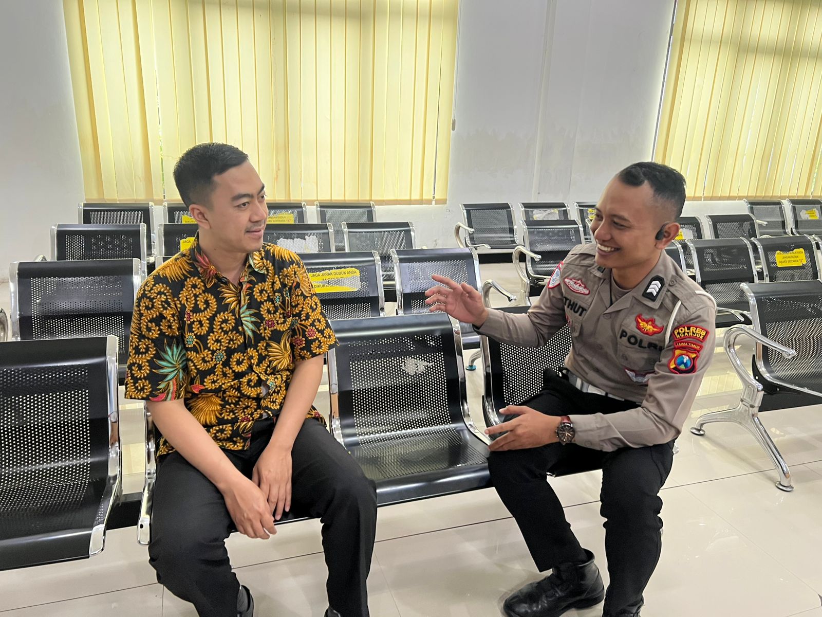 Revolusi Layanan SIM , Satpas Polres Nganjuk Kenalkan Aplikasi SINAR