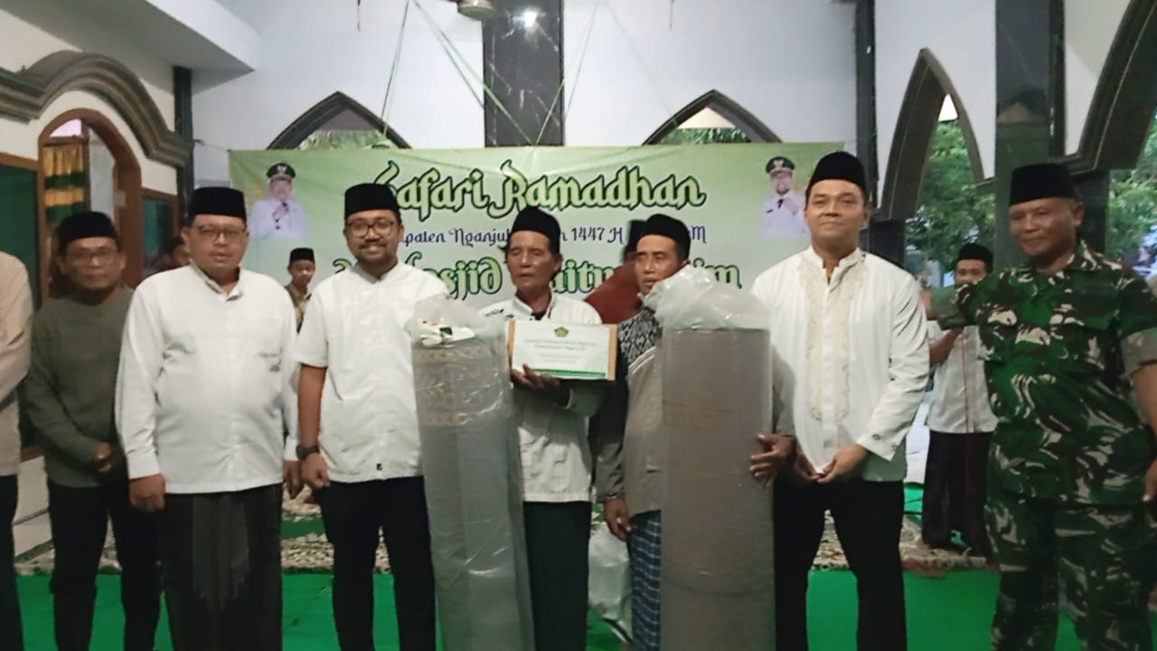 Kapolres Nganjuk Bersama Forkopimda Gelar Safari Ramadan, Perkuat Sinergi dan Kamtibmas di Masjid Baiturokim Desa Dawuhan Kec Jatikalen