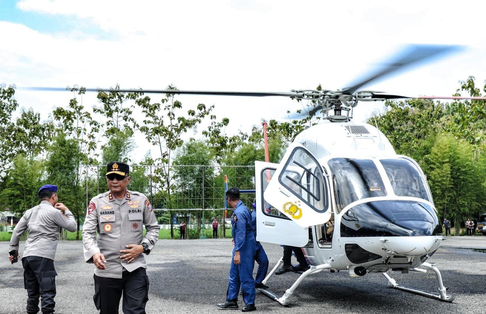 Pantau Arus Balik dari Udara, Kapolda Jatim : “Alhamdulillah Berjalan Lancar