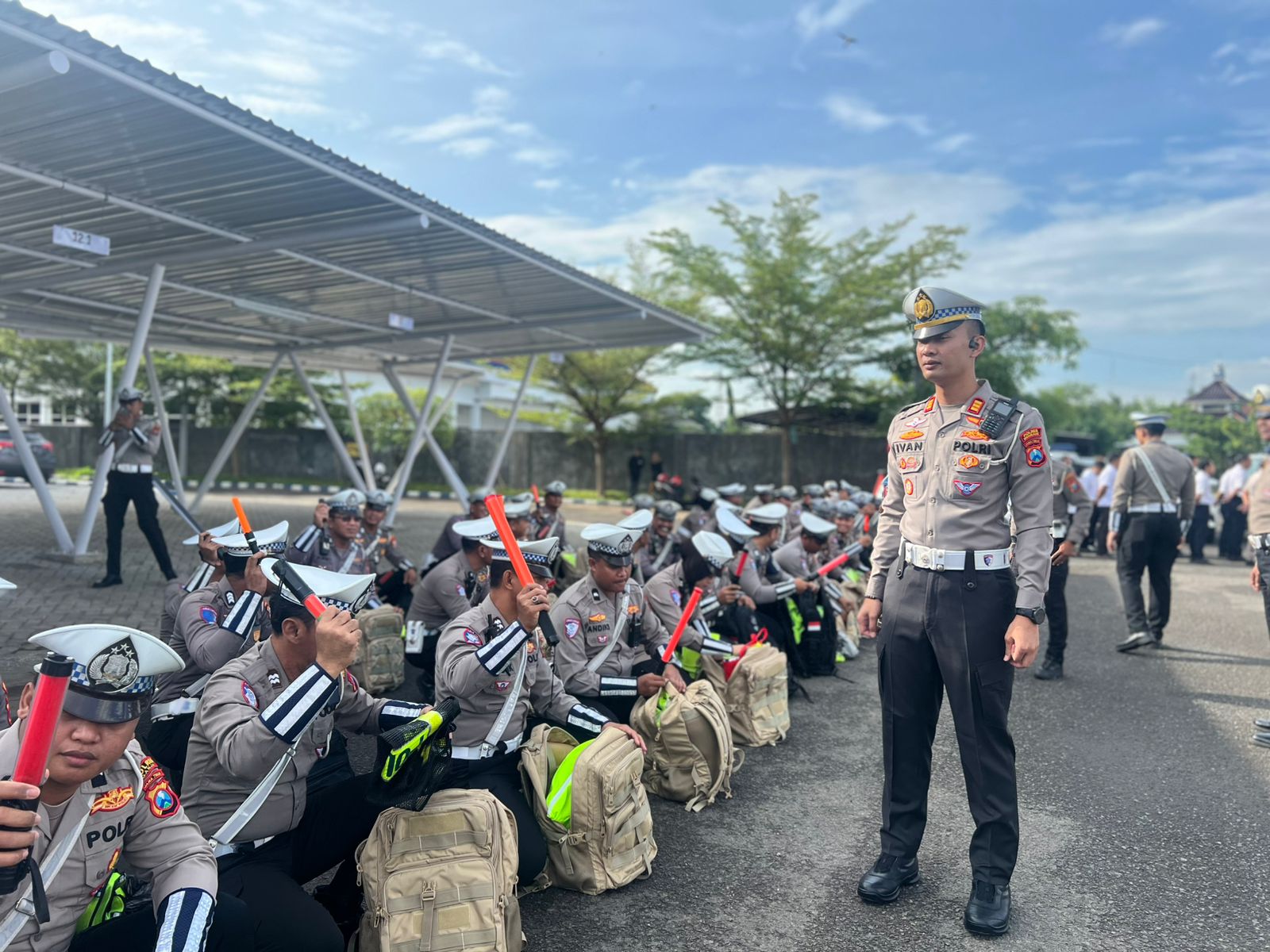 Siap Amankan Arus Mudik! Satlantas Nganjuk Cek Total Personel dan Perlengkapan Jelang Operasi Ketupat Semeru 2026